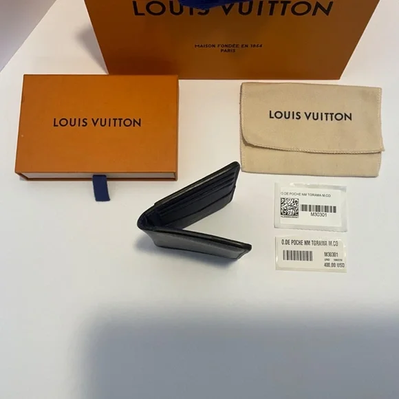 Louis Vuitton M30301 Monogram Pocket Organizer - Blue - Picture 4 of 6